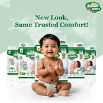Baby Diaper Pants with 360° Leakproof & Rash-Free Comfort - Small 40